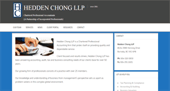 Desktop Screenshot of heddenchong.com